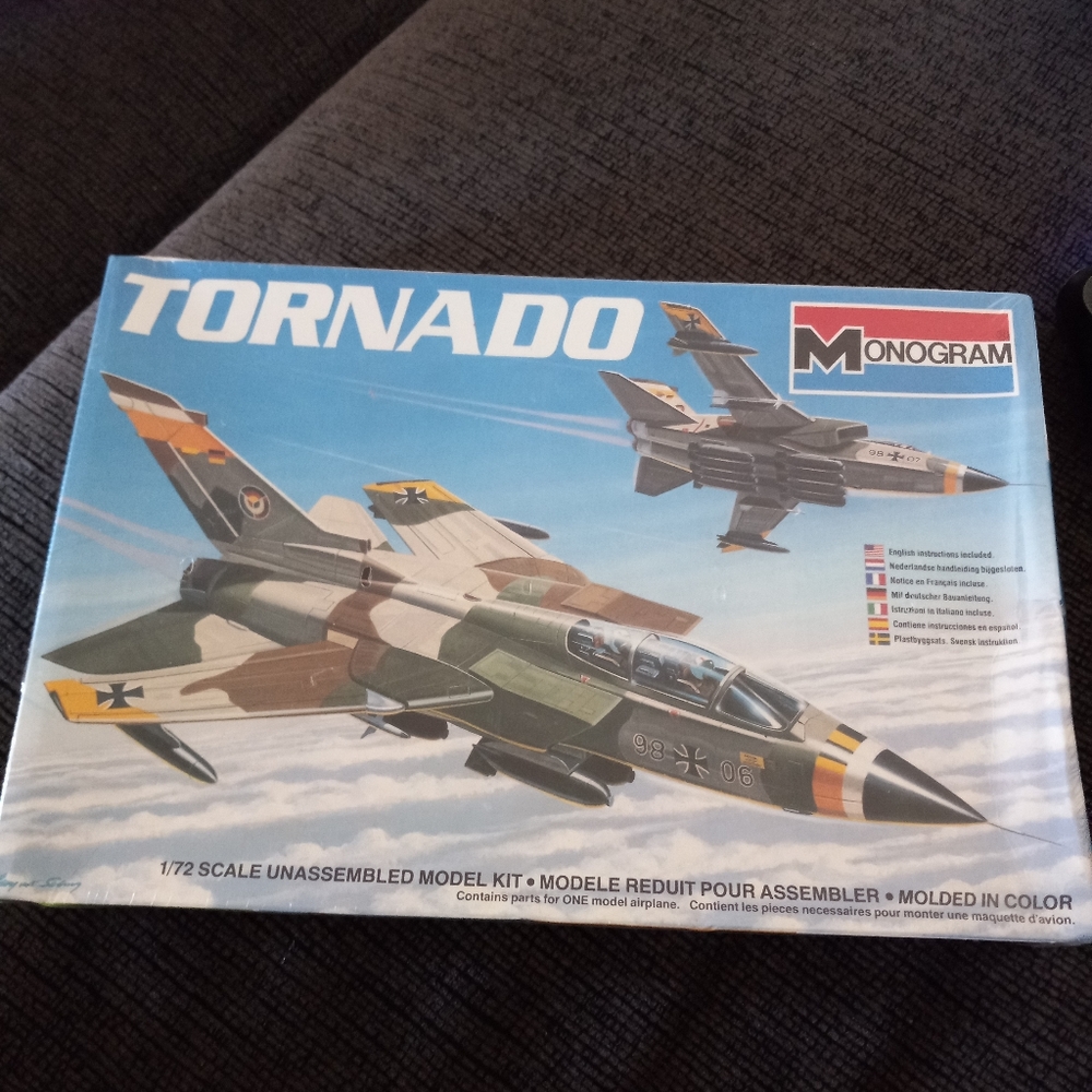Monogram Panavia Toranado Plastic Model Kit Scale 1/72